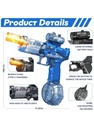 A&T TOY Electric Water Gun Ultimate Battle Blaster – High-Capacity Rechargeable Water Pistol with Muzzle Flame Sensor Light, 10m Long Range, Summer Beach & Pool Toy for Kids & Adults (Ages 8+) | A&T-43425 |