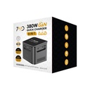 7MD 8-in-1 380W GaN Quick Charger – 6 USB-C & 2 USB-A Ports, Ultra-Fast Multi-Device Charging | 7MD51825 |