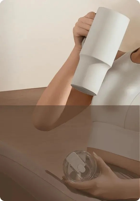 Xiaomi 1L Thermal Insulated Straw Mug, Keeps Drinks Hot & Cold for up to 6 Hours | XMXGB01PL |
