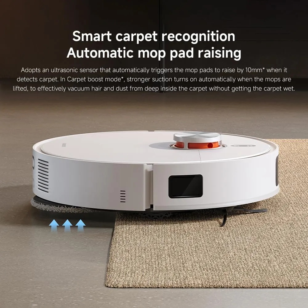 Xiaomi Robot Vacuum X20 Pro – 7000Pa Suction, Smart Mop & Vacuum Cleaner, Omni Station, 4800mAh Battery, Intelligent Home Cleaning | D102GL |
