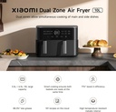 Xiaomi Dual Zone Air Fryer 10L – 2 Baskets (3.5L + 6.5L), 2700W, 6-in-1 Functions: Air Fry, Roast, Bake, Grill, Reheat, Dehydrate | MAF-D1001 |