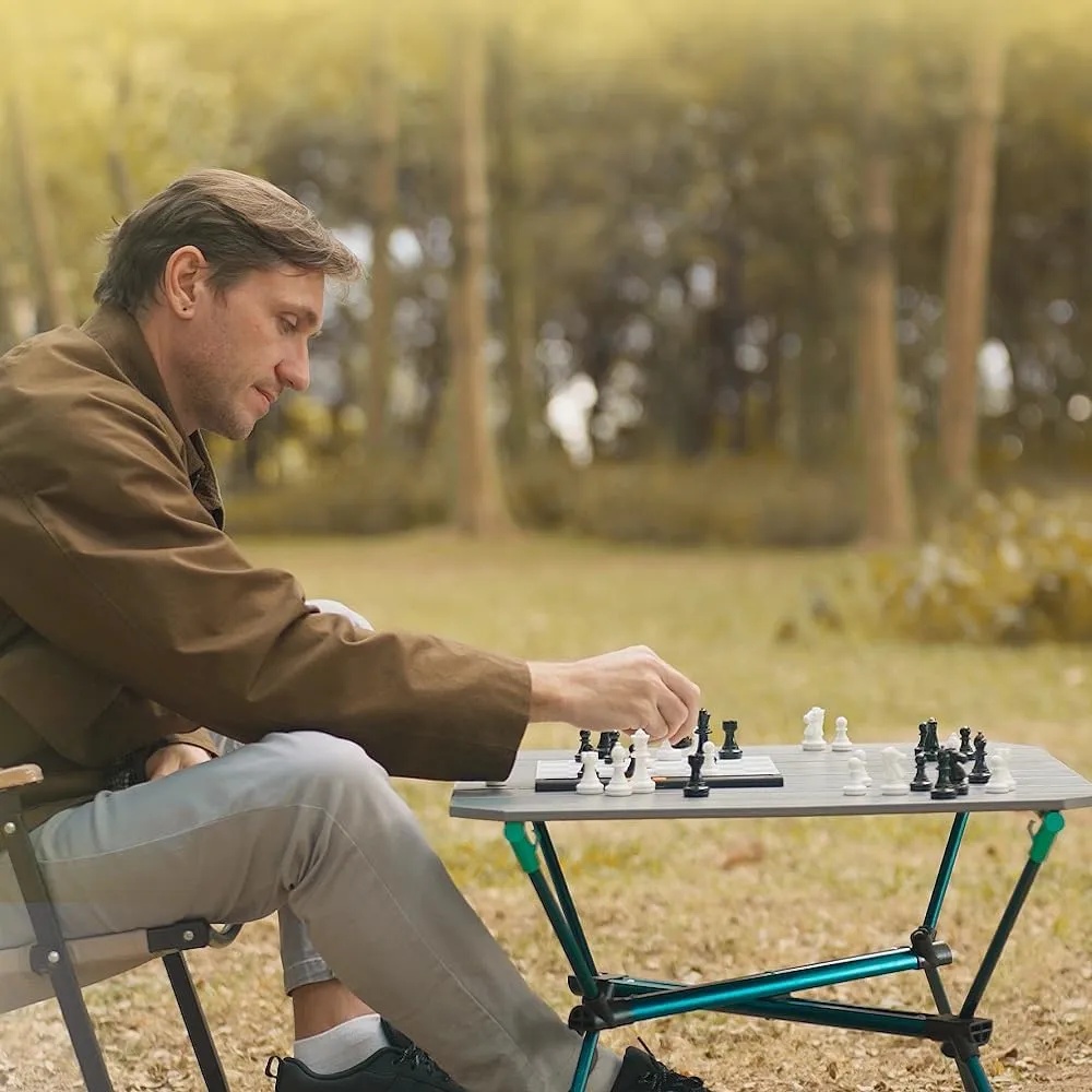 Chessnut Go Ultimate Portable Travel Electronic Chessboard – Ultra-Slim Smart Chessboard with Magnetic Pieces & Wireless Connectivity | CG100 |