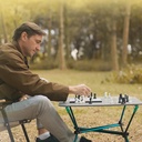 Chessnut Go Ultimate Portable Travel Electronic Chessboard – Ultra-Slim Smart Chessboard with Magnetic Pieces & Wireless Connectivity | CG100 |