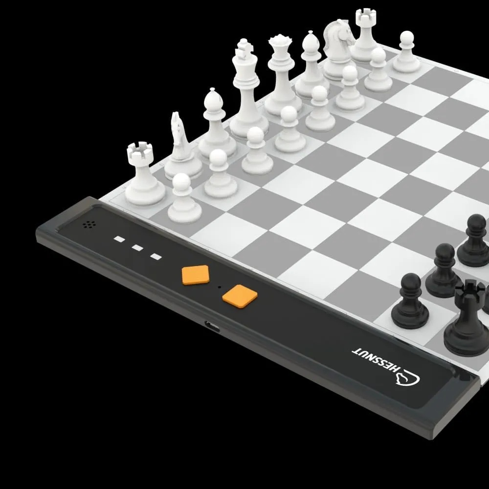 Chessnut Go Ultimate Portable Travel Electronic Chessboard – Ultra-Slim Smart Chessboard with Magnetic Pieces & Wireless Connectivity | CG100 |
