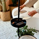 Clothes Incense Burner – Modern Metal Design with Hanger and Dual Platforms for Fragrance Diffusion