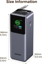 UGREEN Nexode 165W Laptop Power Bank 20,000mAh – Built-in Retractable USB-C Cable, 100W Fast Charging | PB726 \ 55987B |