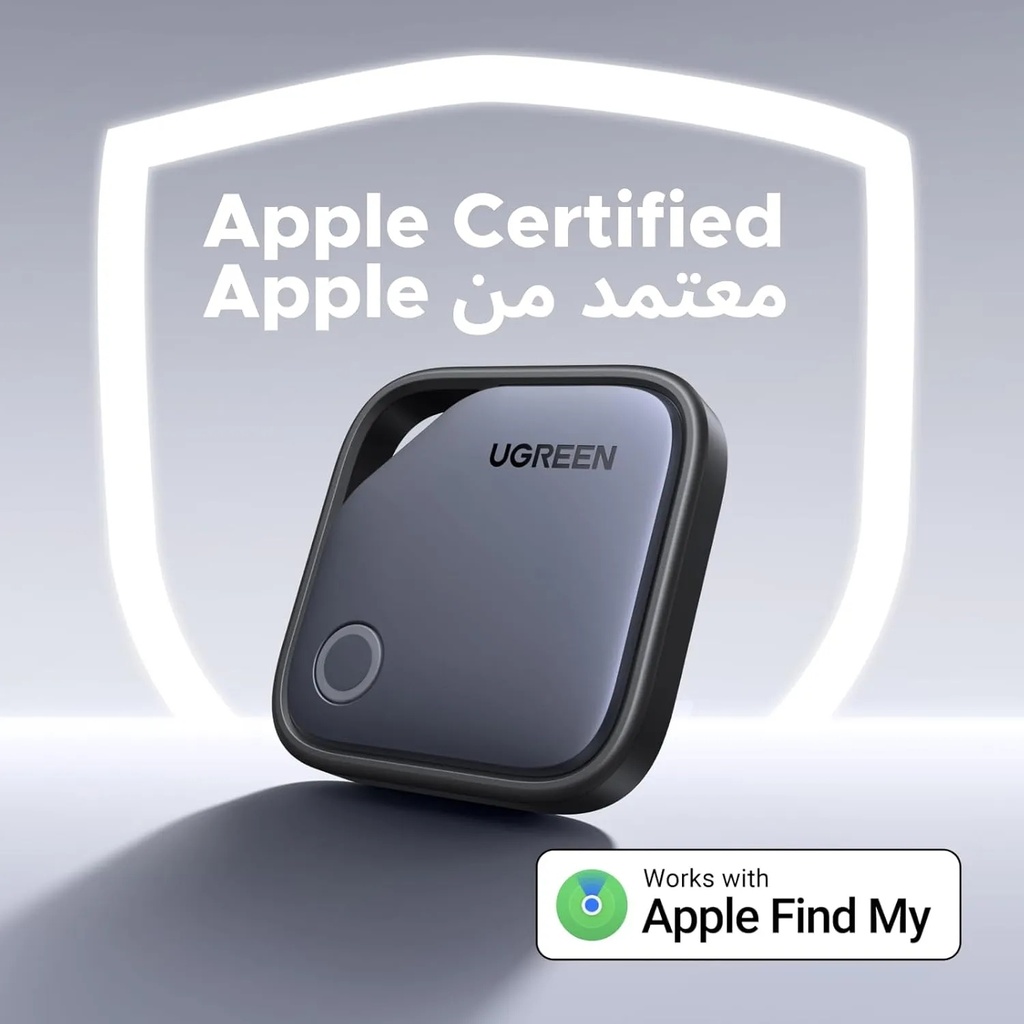 UGREEN FineTrack Smart Finder | Apple Find My Certified Bluetooth Tracker with Replaceable Battery for Keys, Wallet, Luggage & More (iOS Only) | CM816 \ 45297 |