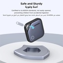 UGREEN FineTrack Smart Finder | Apple Find My Certified Bluetooth Tracker with Replaceable Battery for Keys, Wallet, Luggage & More (iOS Only) | CM816 \ 45297 |