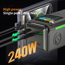 7MD 240W Power Bank 27000mAh with 1.54” TFT Display | PD 3.1 Fast Charging | 7MD44925 |