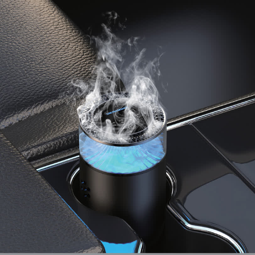 7MD Intelligent Car Fragrance Atomization Diffuser | Luxury Alloy Design with Smart Spray | 7MD51525 |