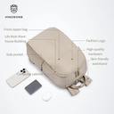 Kingsons Slim Travel Backpack – Waterproof Nylon Business & Laptop Backpack for Work, Travel & Commuting | KS25002 |