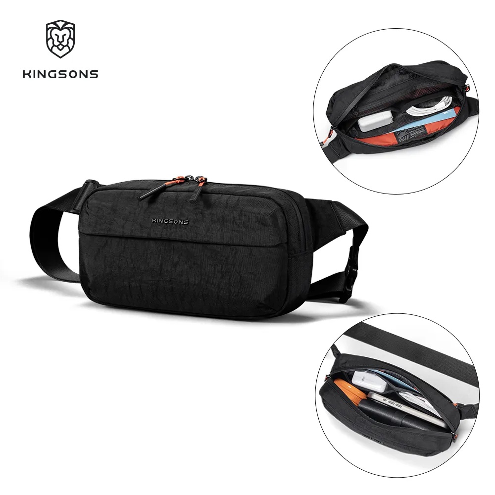 Kingsons Designer Waterproof Sling Bag – Crossbody Bag for Daily Essentials | KS25056 |