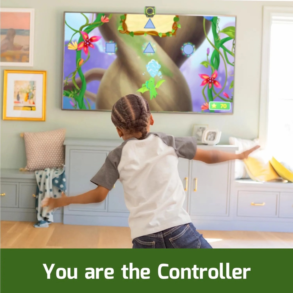 LeapFrog LeapMove Active Learning Video Game System – Motion-Control Educational Games for Kids (Ages 4–7)