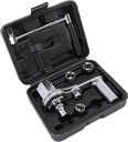 SUV Tire Changing Heavy-Duty Torsion Wrench Set – Torque Multiplier 1/2” DR, 3 Sockets, Upgraded 8-Point, Max 680N·M