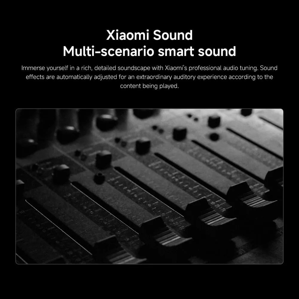 Xiaomi TV A Pro 55 inch 2026 – 4K QLED, HDR10+/HLG, Dolby Audio, Google TV, Smart Assistant, Dual Stand, Bezel-less Design