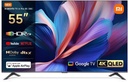 Xiaomi TV A Pro 55 inch 2026 – 4K QLED, HDR10+/HLG, Dolby Audio, Google TV, Smart Assistant, Dual Stand, Bezel-less Design, With One Yaer Free SUB 