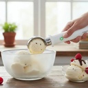 Porodo Lifestyle Rechargeable Heated Ice Cream Scoop with Safety Switch Lock – USB-C Charging | PDLFSTKW2310WH |