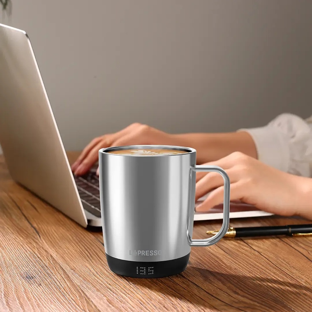 LePresso Aurelio 300mL Ceramic Smart Heated Mug with Temperature Control Base and USB-C Rechargeable | LPCFFACM0062 |
