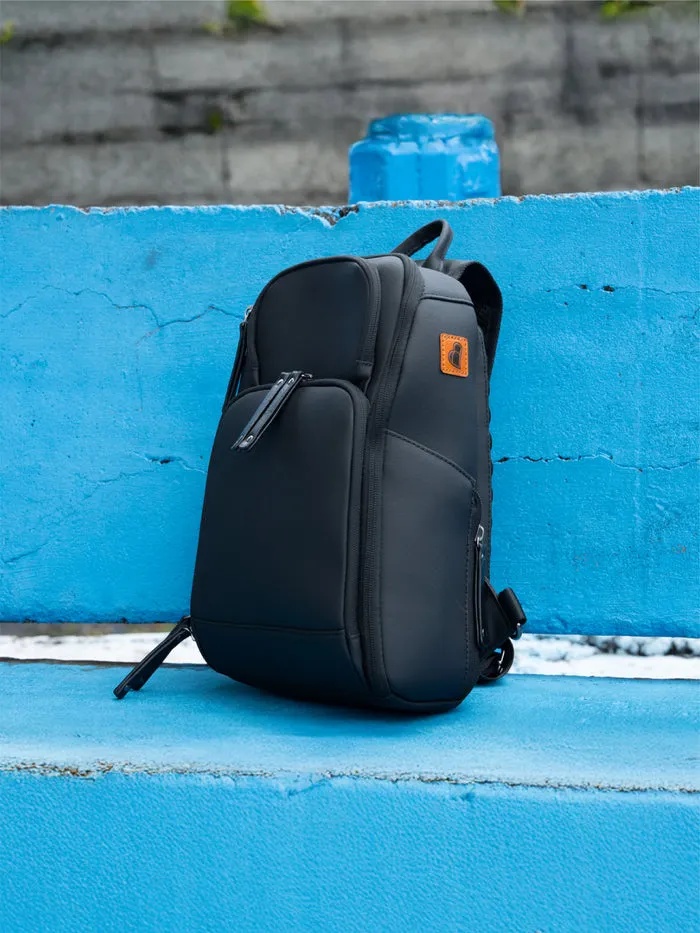 Ghaith & Qalby Etmaan Adventure Bag – Water-Resistant Crossbody Travel Bag with Multi Pockets