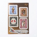 7MD Emirati Travel Stickers Collection – Premium UAE-Themed Stickers for Luggage & Accessories