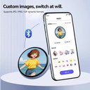 Beambox Niji E-Badge – 1.53" HD IPS Touch Screen Customizable Wearable Display