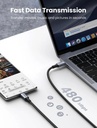 UGREEN USB 3.2 Gen 1 Type-C to Type-C Cable – 100W Fast Charging, 5Gbps Data Transfer & 4K Video Output | US161 \ 50751 |