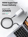 UGREEN USB 3.2 Gen 1 Type-C to Type-C Cable – 100W Fast Charging, 5Gbps Data Transfer & 4K Video Output | US161 \ 50751 |