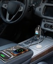 Porodo Voltrush Multi-Port USB Car Charger with TFT Display & Retractable Cable | PDCCR36 |