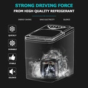 Hicon Smart Ice Maker Machine – 2L Water Tank, 105W, Adjustable Ice Cube Size, Fast & Quiet Operation | HZB-16AL |
