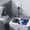 Powerology Power Strip 3250W – 3 AC Outlets with USB-A & USB-C PD Fast Charging | PWCUQC037 |