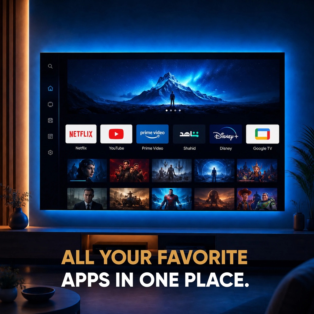 GOTO G65S1 QD-MiniLED 65" 4K Google TV – 120Hz Game Booster, Dolby Vision, Dolby Atmos & Built-In 20W Subwoofer | G65GQMU1SD120 |