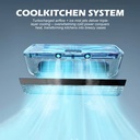 Air Cooling Mist Fan with Ice Mist Cooling, 6000mAh Battery & 3-Speed Control | E868 |