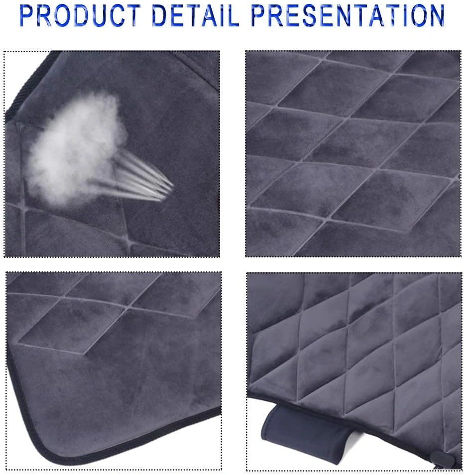 Multi-Function Massage Mattress 24W 12V Full-Body Relaxation Cushion with Ergonomic Design and 30-Minute Auto Timer - Home and Office Massage Pad | JH-CD6 |