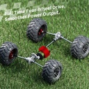 Wild Storm Brushless RC Car 1/16 Scale 4WD 50km/h Speed 1500mAh Battery 2.4GHz Remote Control All-Terrain Off-Road Racer - Metal Reinforced High-Speed Remote Control Car | HW8810 |