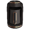 Green Lion Mazaj Turkish Coffee Maker 600W 250mL Capacity 5-Cup One-Touch Brewing - Fast Brewing with Auto Shut-Off and Overflow Protection | GNMZTUCOFFBK |