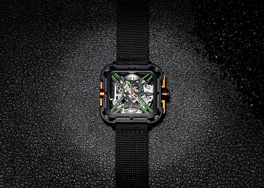 CIGA Design X Series Mechanical Watch 44mm Sapphire Crystal 40-Hour Power Reserve 30M Water Resistance - Self-Winding Stainless Steel Wristwatch | X011-BLOG-W25BK |