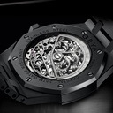 GEYA G-MAX Series Automatic Mechanical Watch Stainless Steel Skeleton Dial Sapphire Crystal Waterproof Luminous Men's Watch