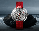 CIGA Design T-Series Mechanical Watch 44mm 360° Transparent Skeleton Dial 3ATM Water Resistance - Automatic Unisex Silicone Strap Watch | T011-TR90 |