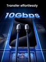 UGREEN USB-C to USB-C Cable 240W Power Delivery, 10Gbps USB 3.1 Gen 2 Data Transfer, 4K@60Hz Video Support - Fast Charging & Professional Connectivity Cable | US355 |