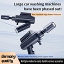Foldable Cordless Lithium Car Pressure Washer with 6 Spray Modes, 1MPa Pressure, USB-C Rechargeable & Multi-Water Source Design | X9 |