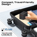PROMATE GaNFast™ 160W Universal Travel Adapter with 3 USB-C PD Ports, 60W USB-A, Universal AC Socket & Worldwide Plug Compatibility | TripMate-GaN160 |