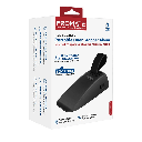 Promate High-Sensitivity Portable Door Stopper Alarm with 80–120dB Siren, Dual Sensitivity Modes & Window/Door Protection | DoorShield |