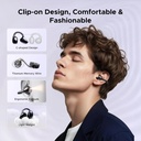 UGREEN ClipBuds Pro Wireless Open-Ear Earbuds with Bluetooth 6.0, Hi-Res Audio, 32 Hours Playtime, 6 Microphones & Adaptive Noise Cancelling - Open Clip-On Earphones | WS218 / 85185 |
