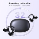 UGREEN ClipBuds Pro Wireless Open-Ear Earbuds with Bluetooth 6.0, Hi-Res Audio, 32 Hours Playtime, 6 Microphones & Adaptive Noise Cancelling - Open Clip-On Earphones | WS218 / 85185 |