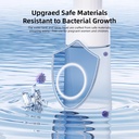 Vyvylabs PureStream Electric Portable Bidet with IPX7 Waterproof, 400mAh Rechargeable Battery & 2 Spray Modes - Personal Travel Hygiene Washer | VKJLD |