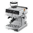 Lepresso CafféArtisan Semi-Automatic Coffee Machine, Dual Boiler & Dual Pump, 2200W, 19-Bar Pressure, 20 Grinding Levels, 2.1L Water Tank | LPCFFCA0043SL |