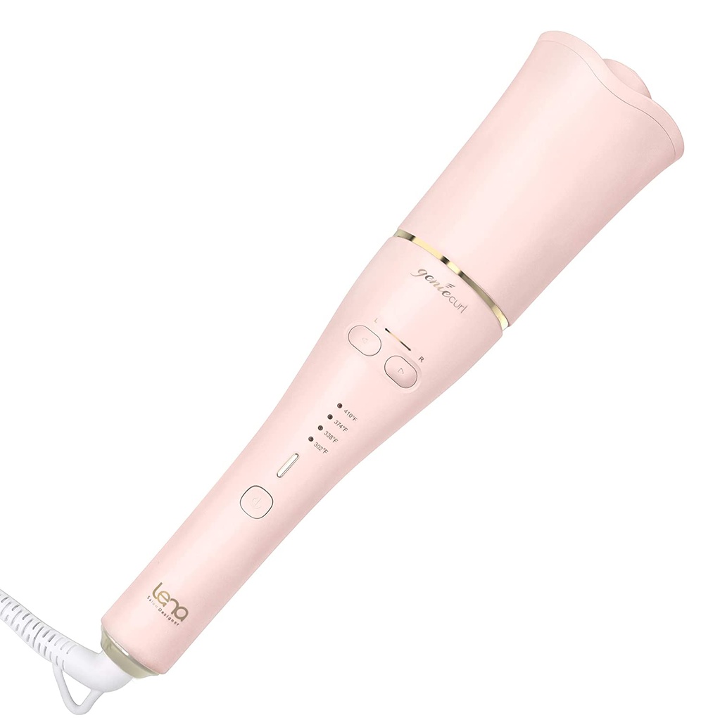 LENA Geniecurl Auto Hair Curling Wand with Ceramic Ionic Barrel and Smart Anti-stuck Sensor, Professional Hair Curler Styling Tool for Long and Short Hair Z1