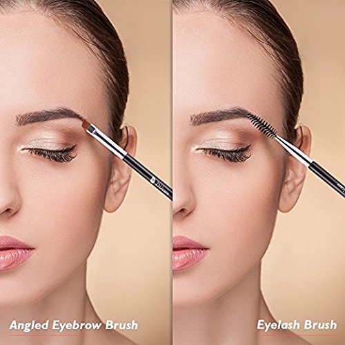 DUCARE DUAL ENDED EYEBROW BRUSH EYEBROW BRUSH / SPOOLIE (DF16)
