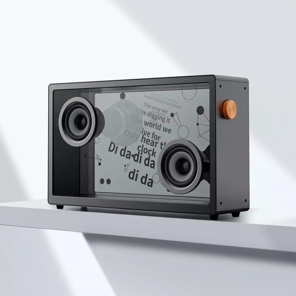 Xiaomi MORROR ART Suspended Lyrics Transparent Bluetooth Speaker IPS Panel Smart Soundbar