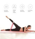 XIAOMI YMRB-L600 YUNMAI 10POUND RESISTANCE WORKOUT PULL UP FITNESS BAND RESISTANCE BANDS WORKOUT EXERCISE PILATES YOGA BANDS LOOP WRIST ANKLE